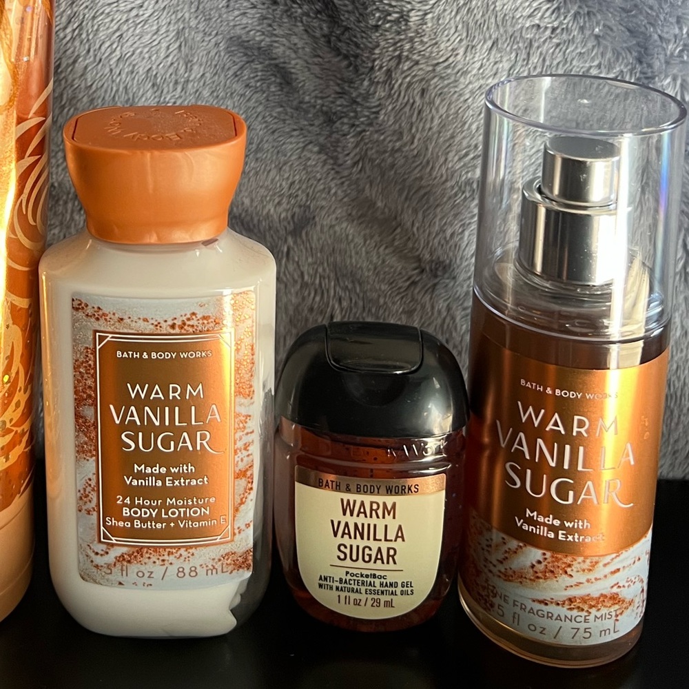 💚BBW WARM VANILLA SUGAR SET